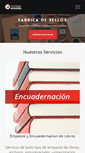 Mobile Screenshot of encuadernacioncolombia.com